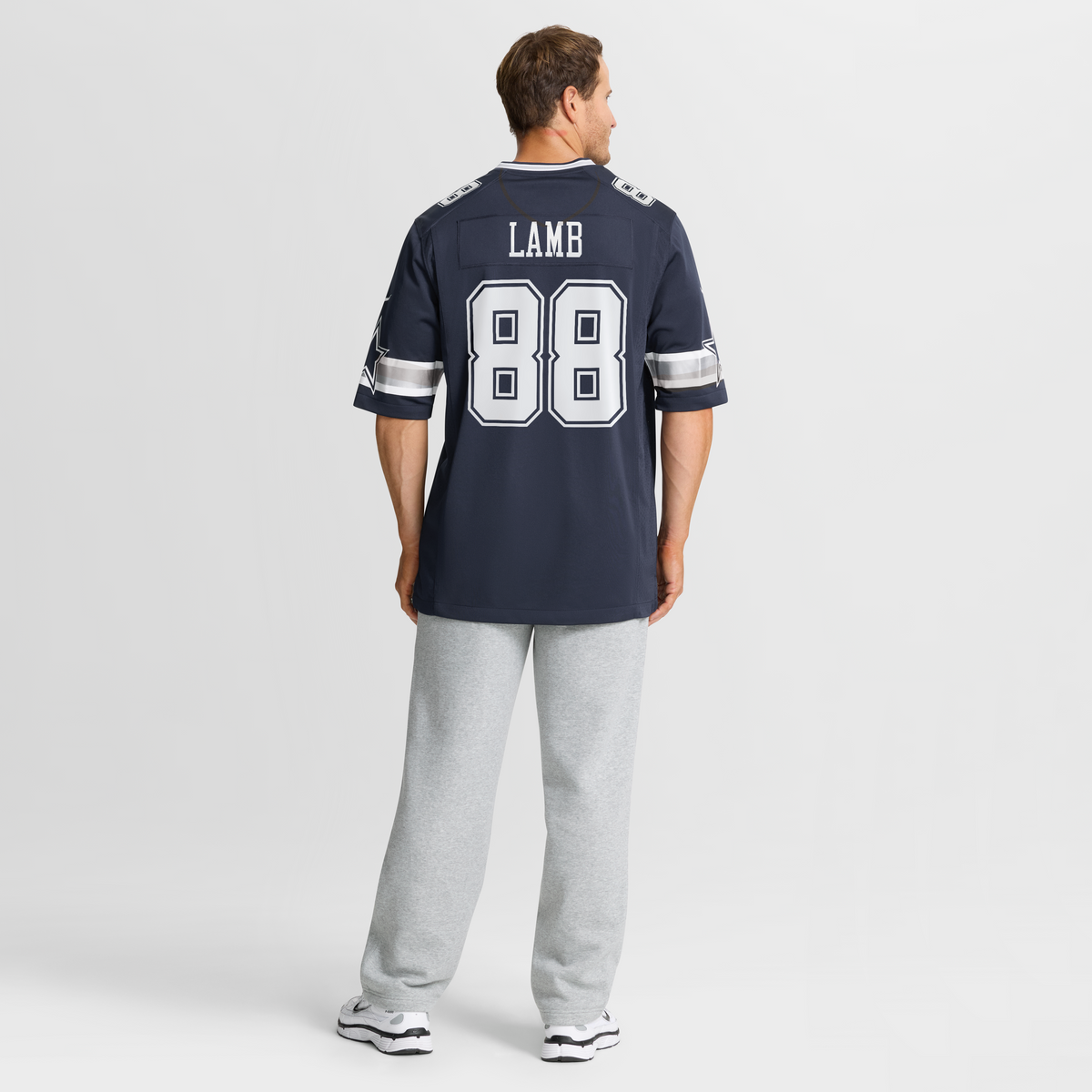 Men's Dallas Cowboys CeeDee Lamb Navy Jersey