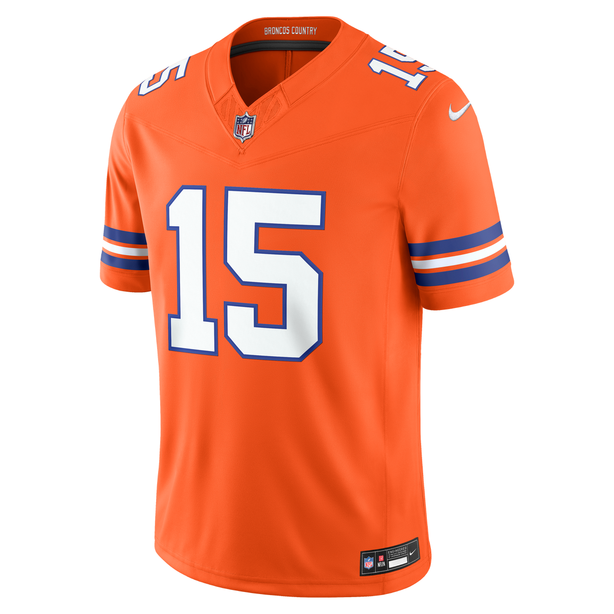 Men's Denver Broncos Nik Bonitto Navy Alternate Stitched Jersey