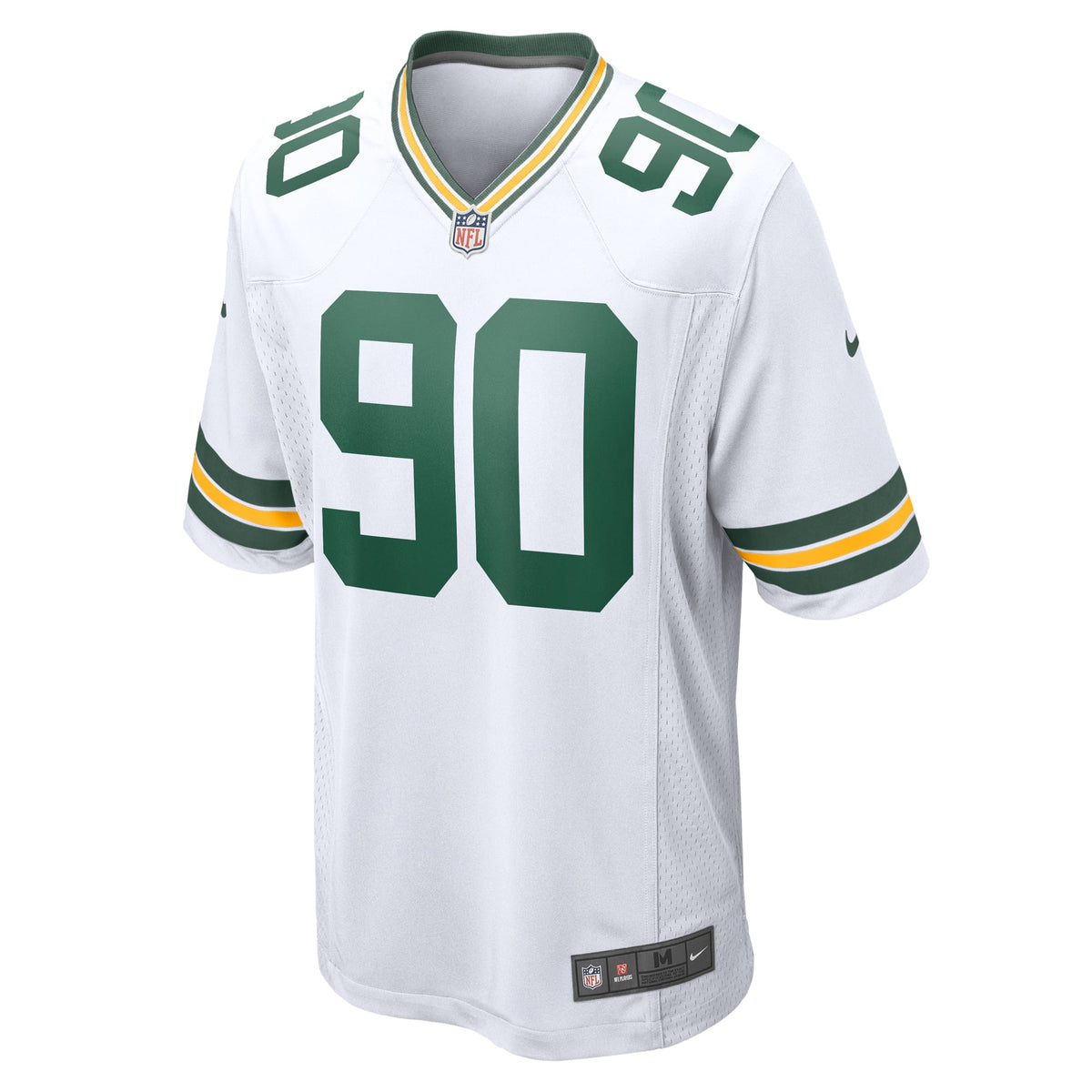 Men's Green Bay Packers Lukas Van Ness White Jersey