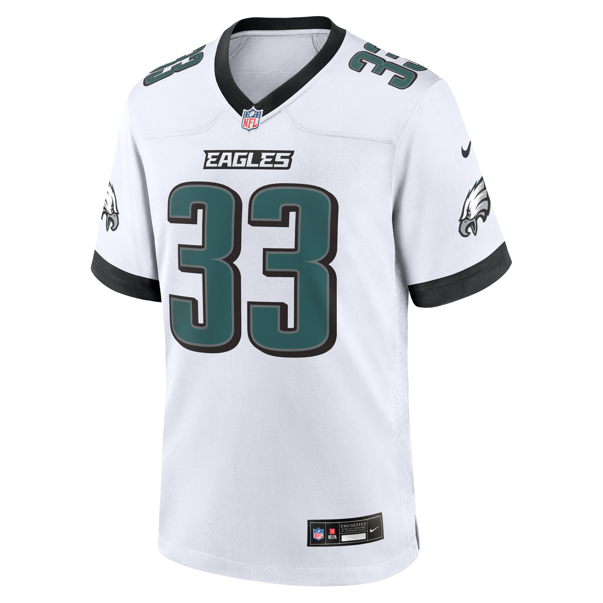 Men's Philadelphia Eagles Cooper DeJean White Jersey