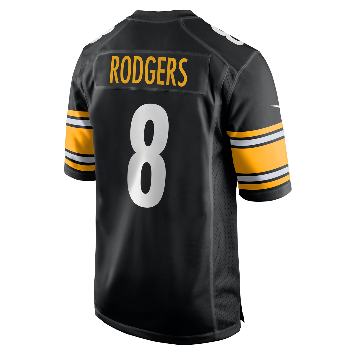Men's Pittsburgh Steelers Aaron Rodgers Gold Alternate 1933 Throwback Jersey