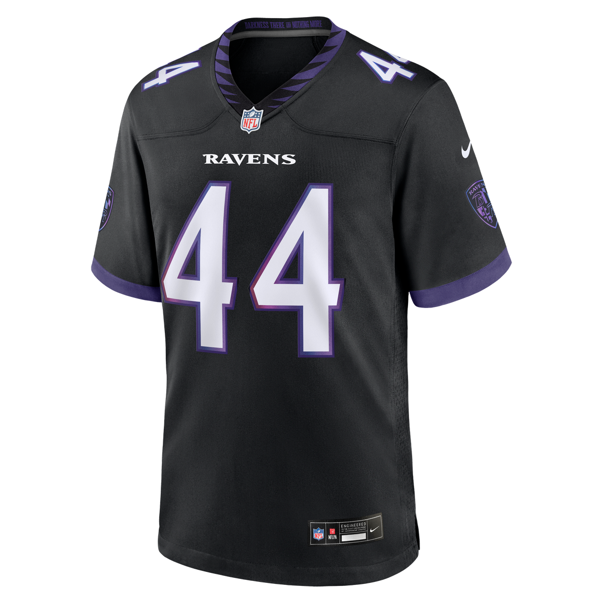 Men's Baltimore Ravens Marlon Humphrey Black Alternate Jersey