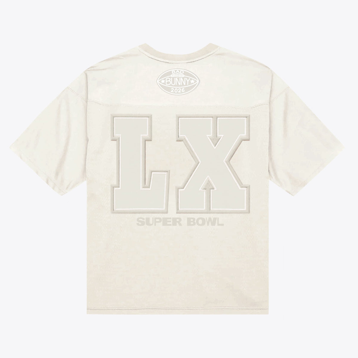Bad Bunny x Super Tazón Cream Bad Bunny Legacy Jersey