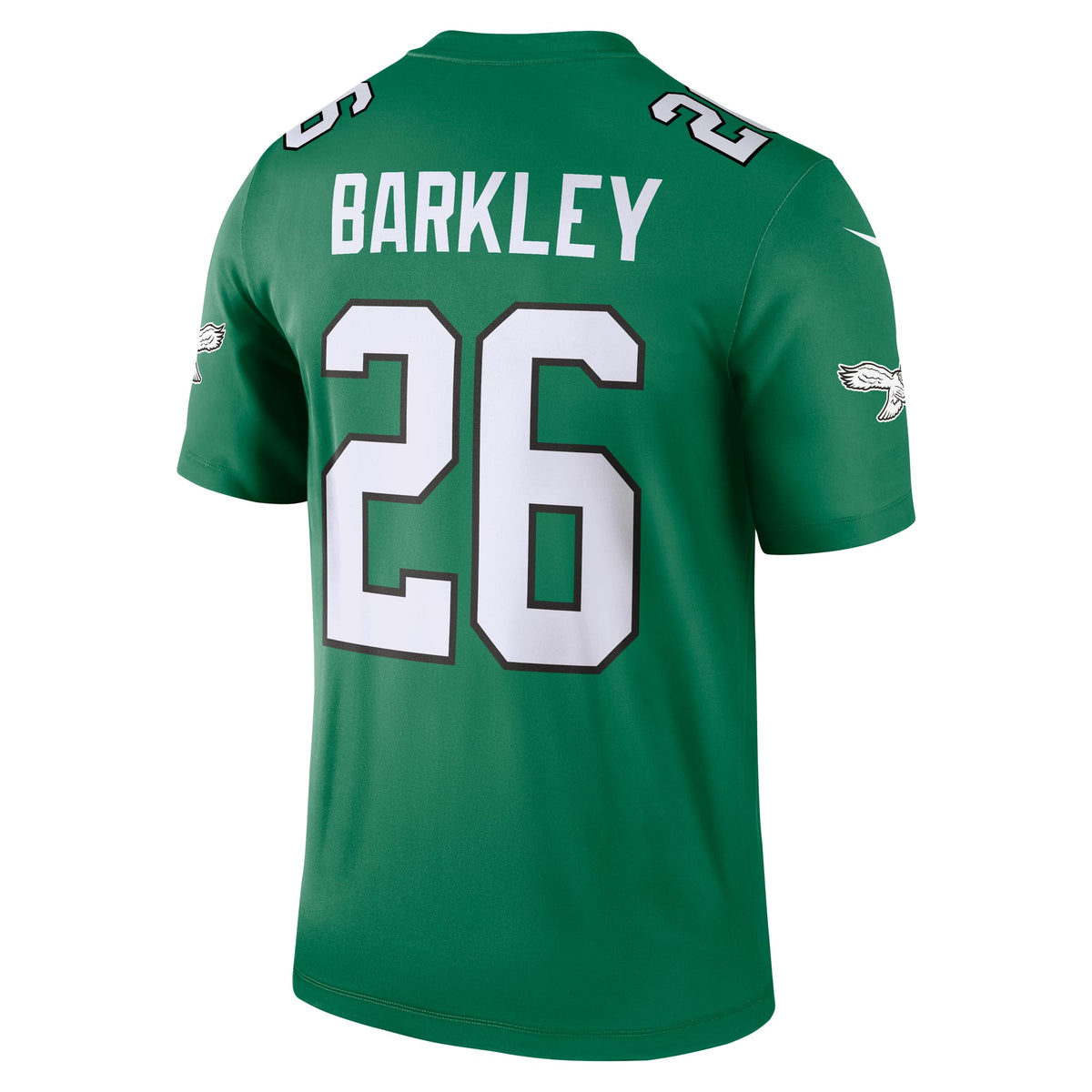 Men's Philadelphia Eagles Saquon Barkley Kelly Green Legend Player Performance Top Jersey