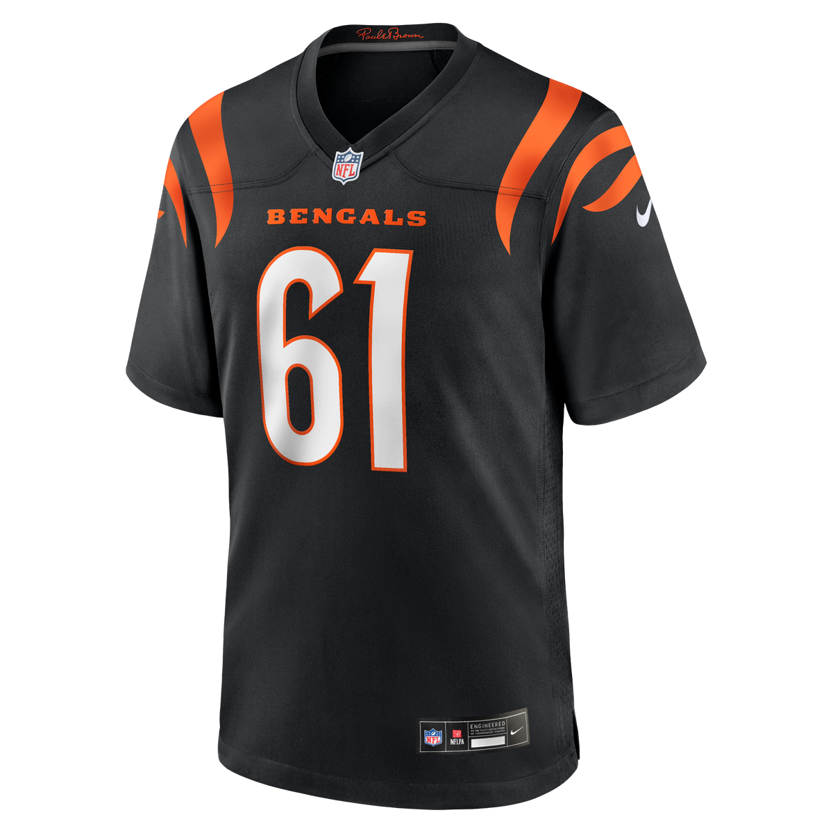 Men's Cincinnati Bengals Cody Ford Black Jersey