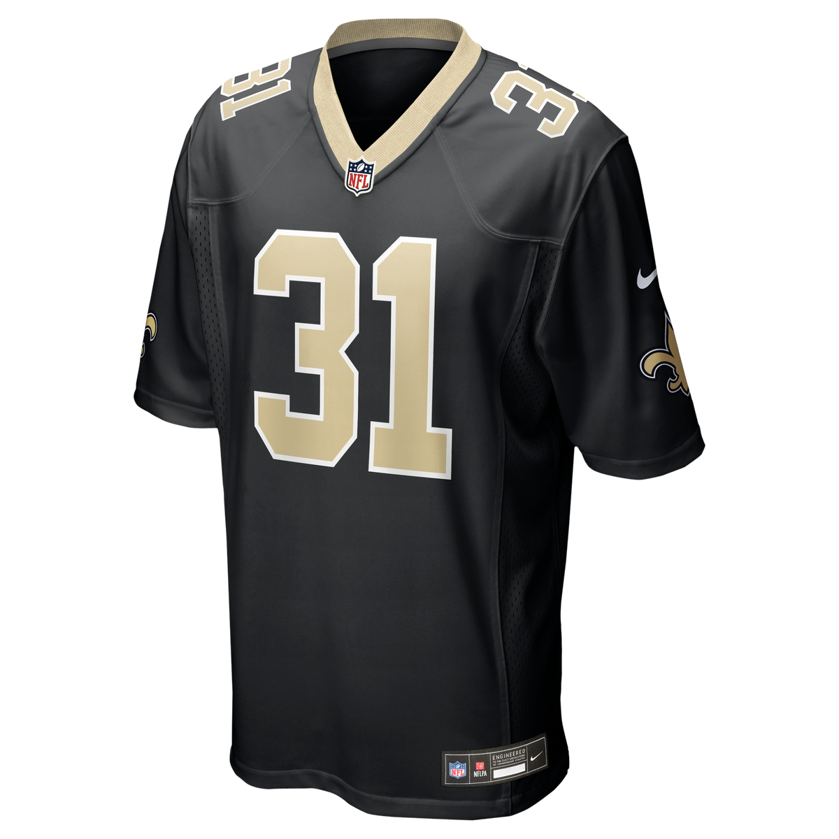 Men's New Orleans Saints Howden Black Team Jersey