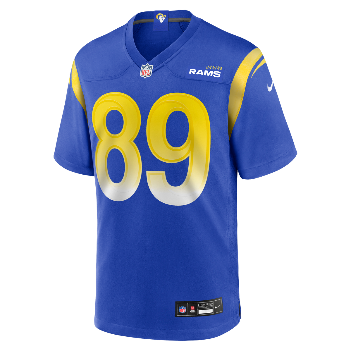 Men's Los Angeles Rams Tyler Higbee Royal Game Player Jersey