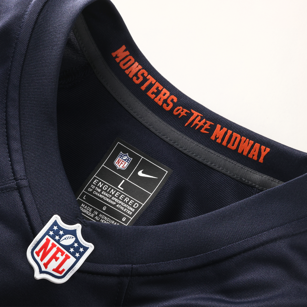 Men's Chicago Bears Brian Urlacher Navy 2026 Rivalries Collection Jersey
