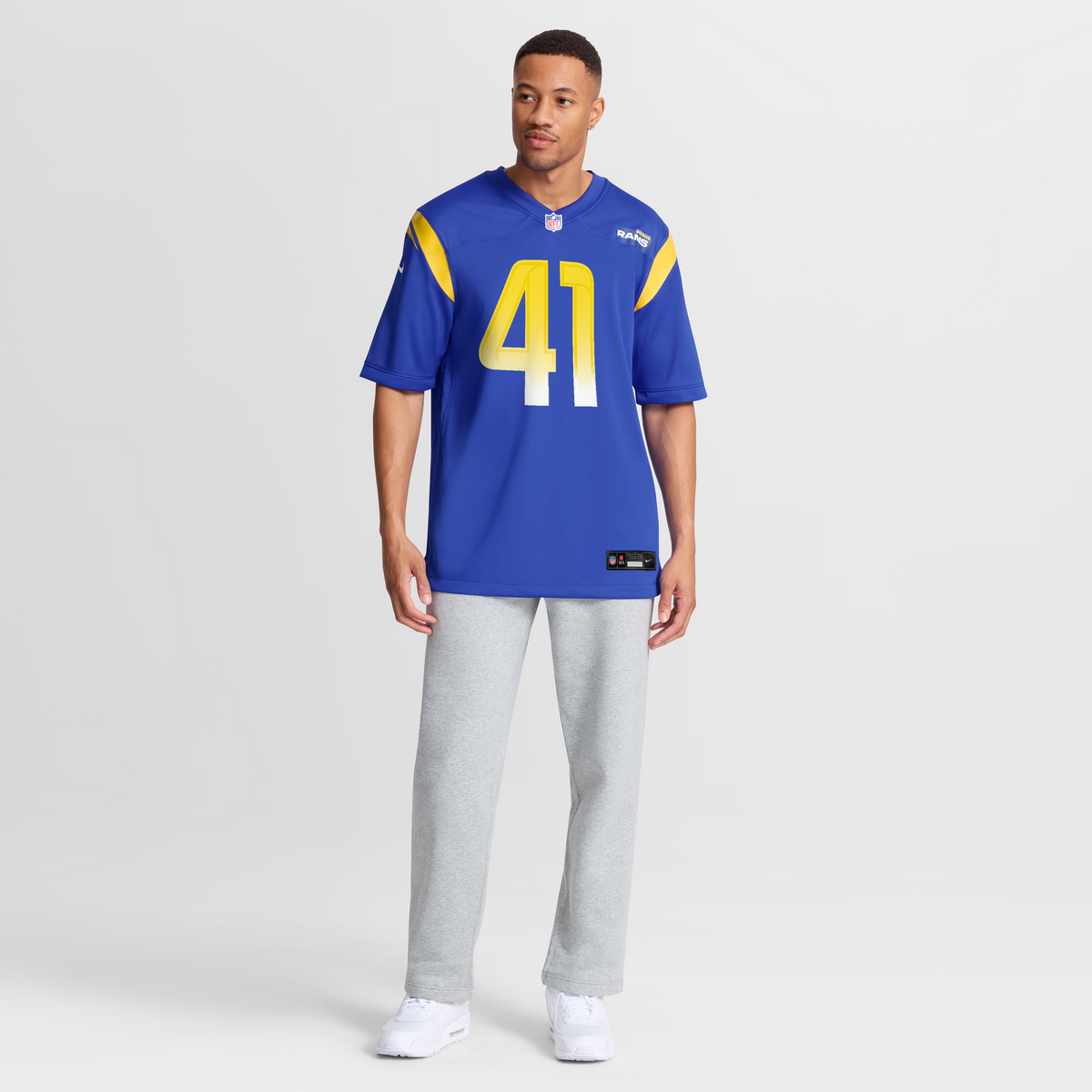 Men's Los Angeles Rams Cameron McCutcheon Royal Jersey