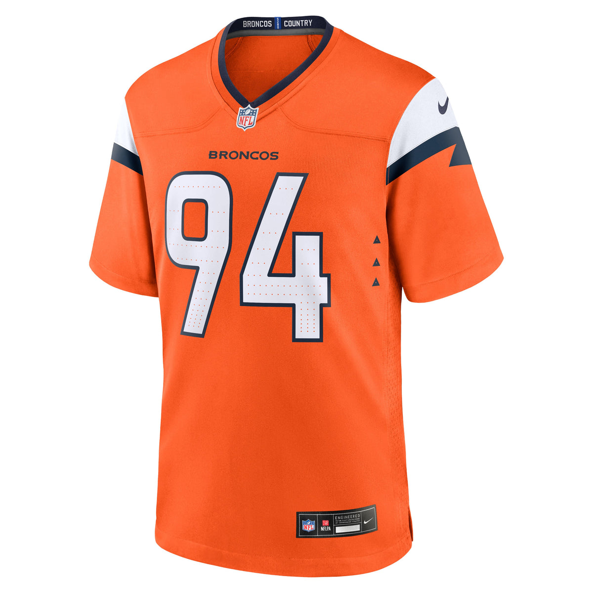 Men's Denver Broncos DeMarcus Ware Orange Team Retired Jersey