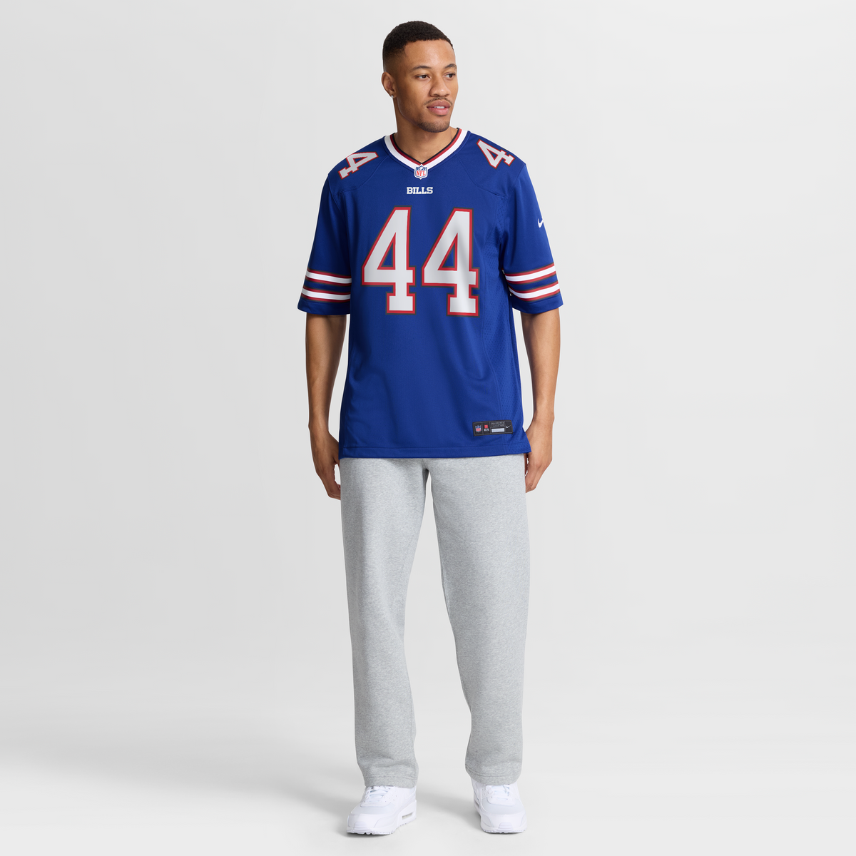 Men's Buffalo Bills Joe Andreessen Royal Jersey