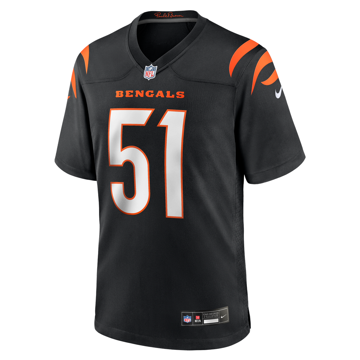 Men's Cincinnati Bengals Isaiah Foskey Black Team Jersey