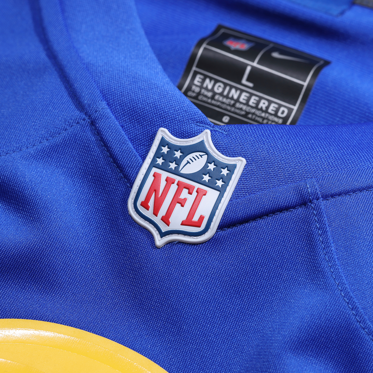 Men's Los Angeles Rams David Quessenberry Royal Team Jersey