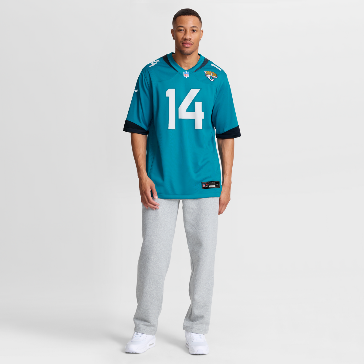Men's Jacksonville Jaguars Nick Mullens Teal Team Jersey