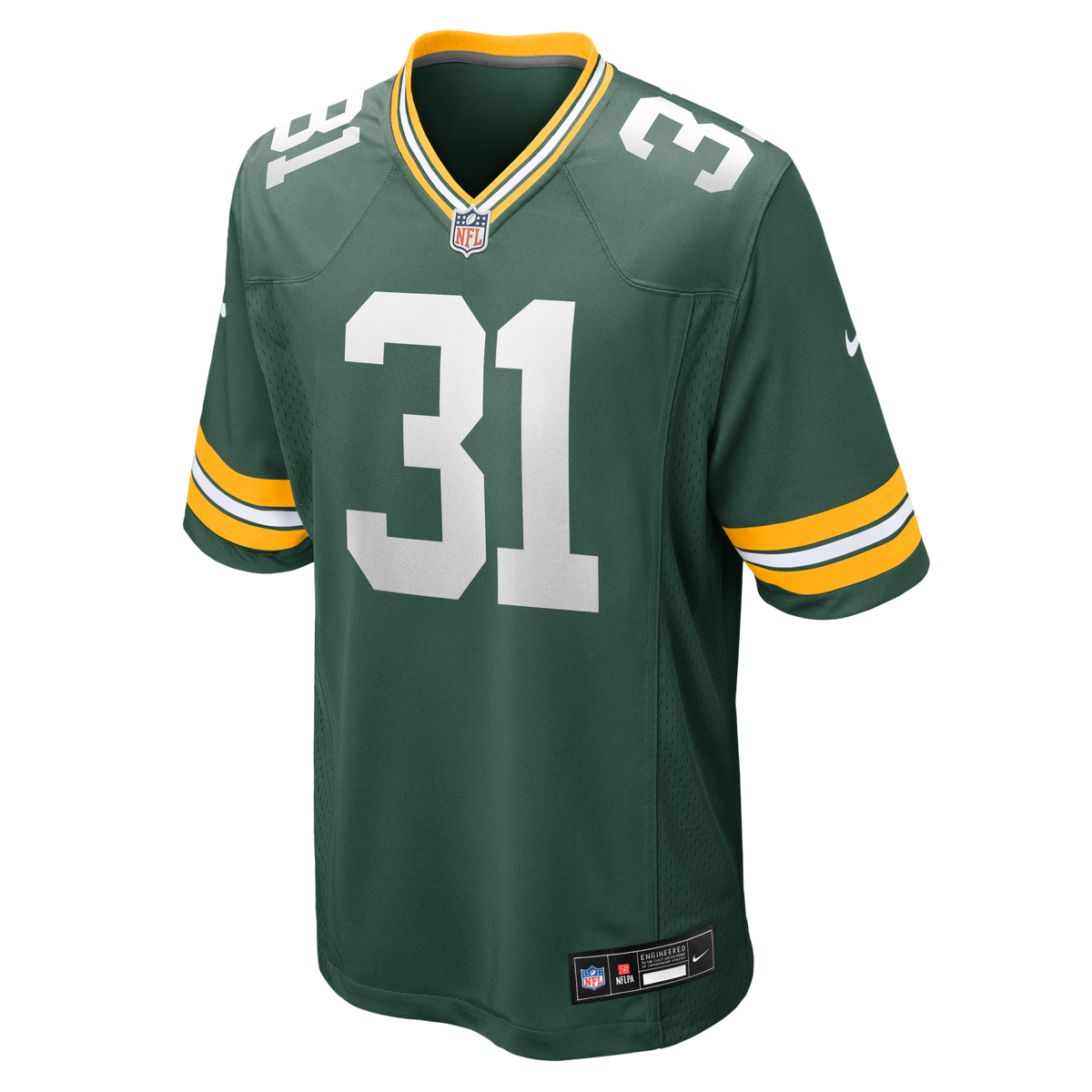 Men's Green Bay Packers Nick Niemann Green Team Jersey