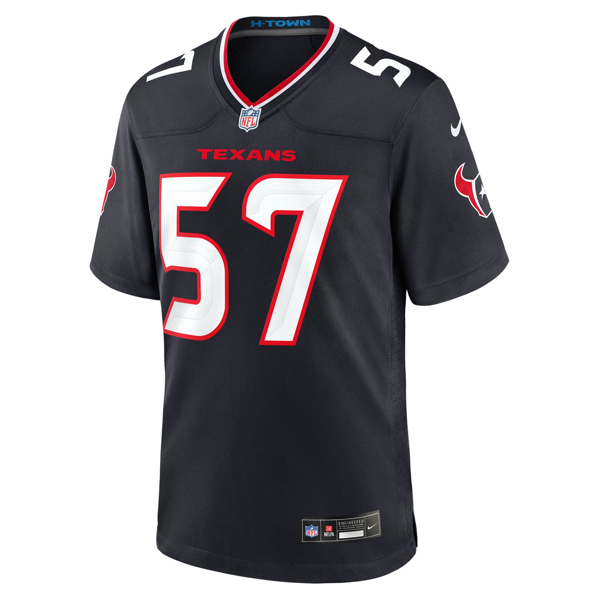 Men's Houston Texans Blake Fisher Navy Team Jersey