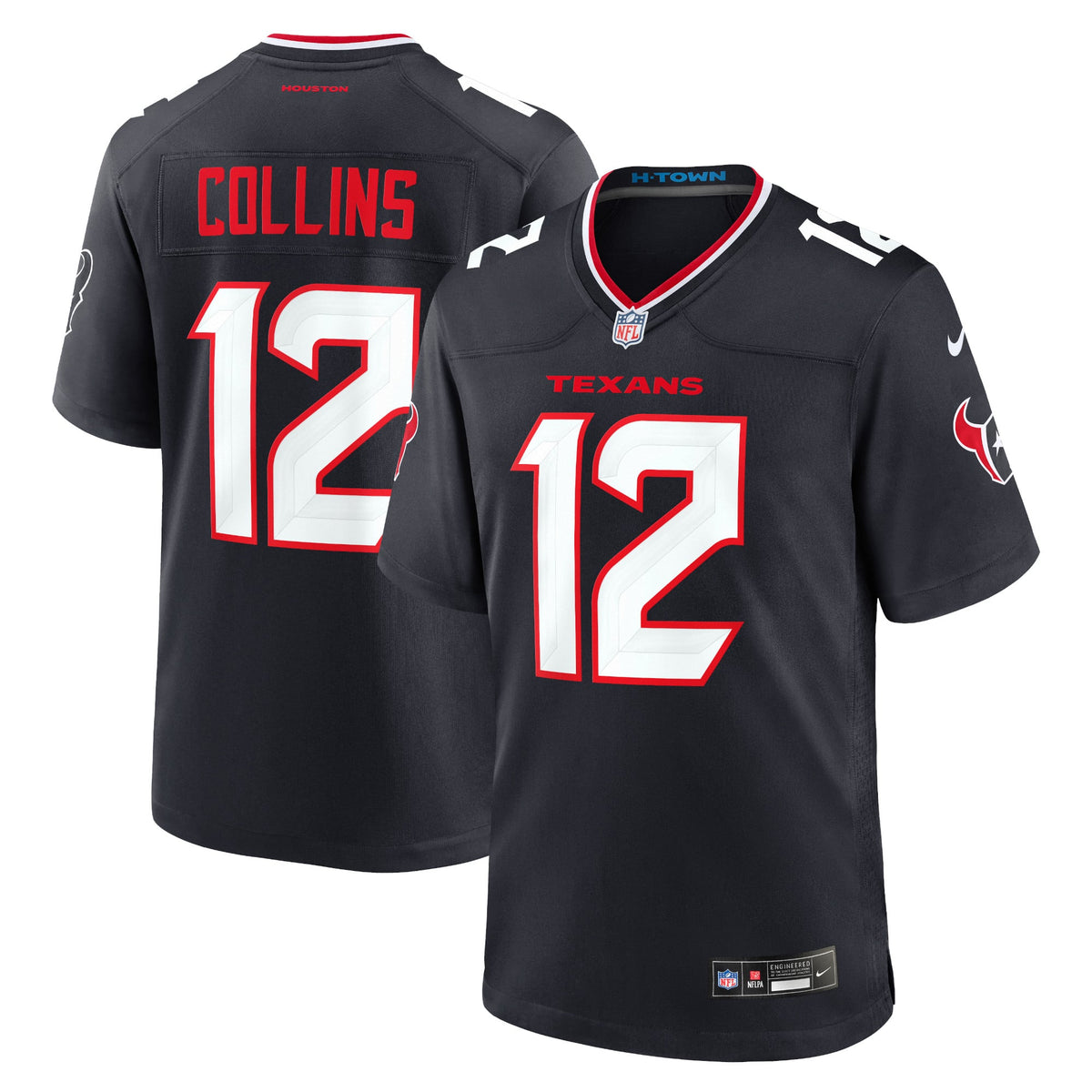 Men's Houston Texans Nico Collins White Jersey