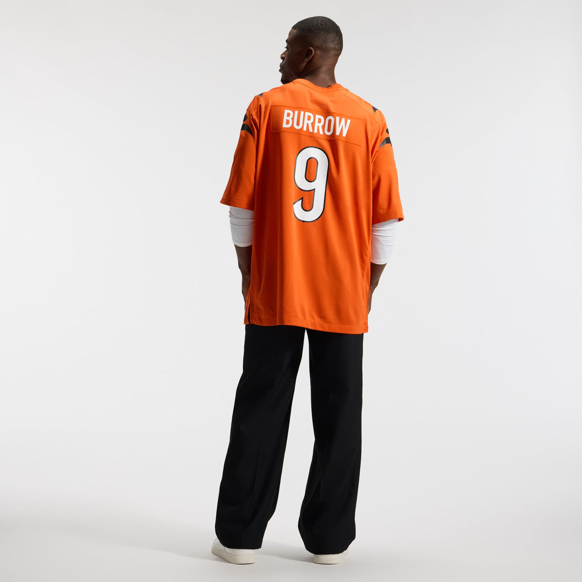 Men's Cincinnati Bengals Joe Burrow White Jersey
