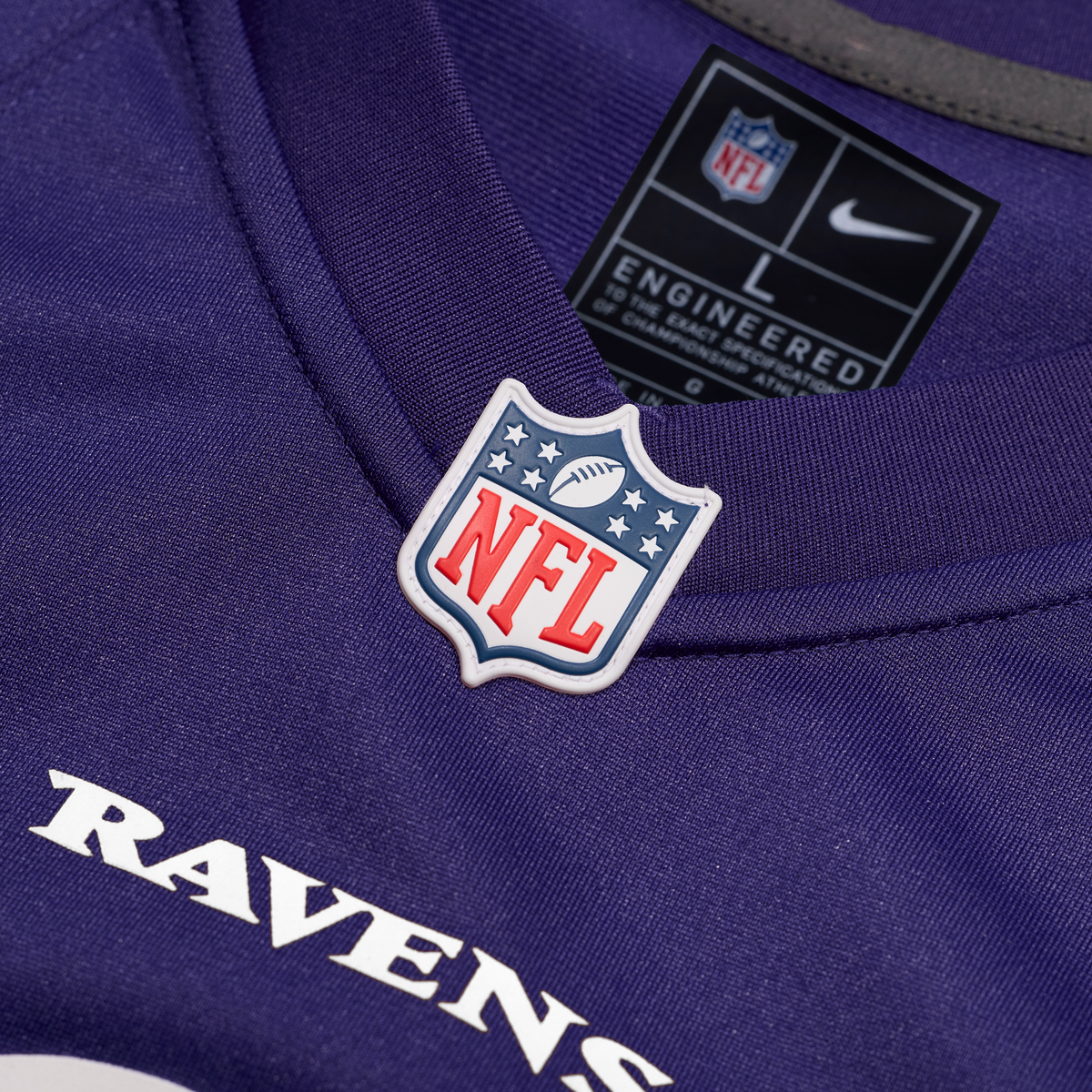 Men's Baltimore Ravens Lamar Jackson Purple Jersey