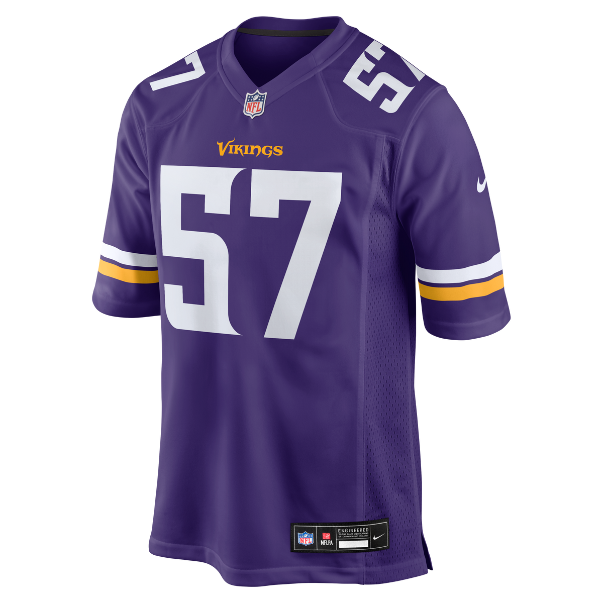 Men's Minnesota Vikings Chaz Chambliss Purple Team Jersey