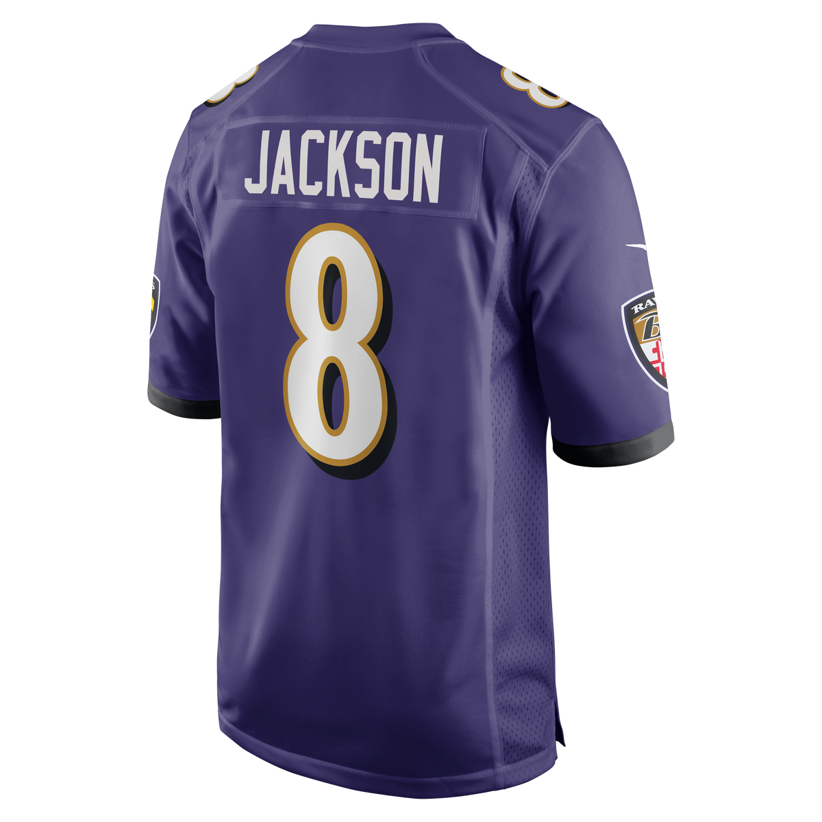 Men's Baltimore Ravens Lamar Jackson Purple Jersey