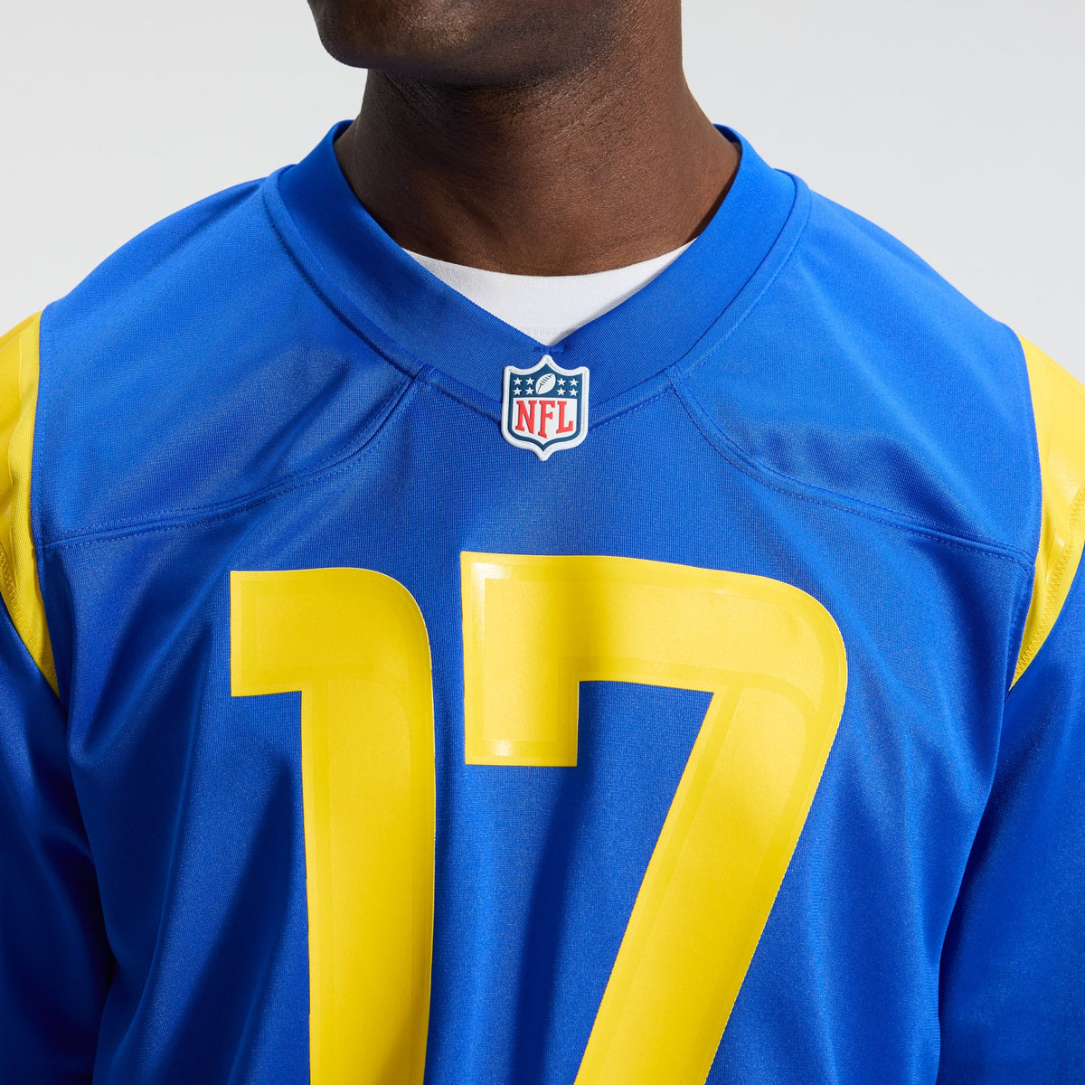 Men's Los Angeles Rams Davante Adams Royal Team Game Player Jersey