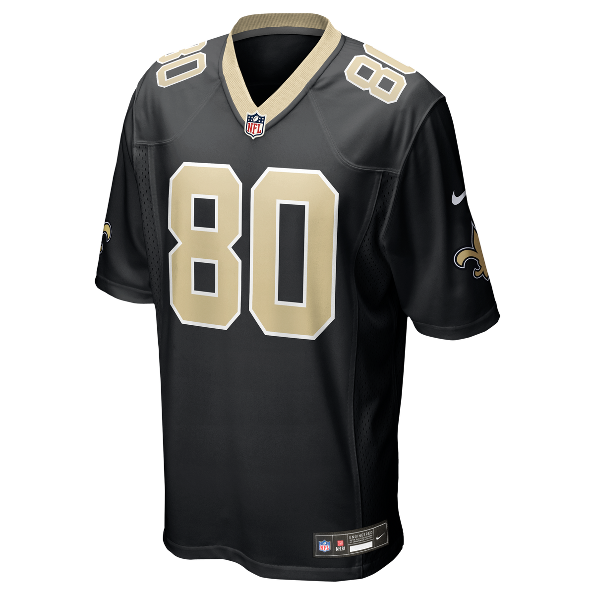 Men's New Orleans Saints Moliki Matavao Black Team Jersey