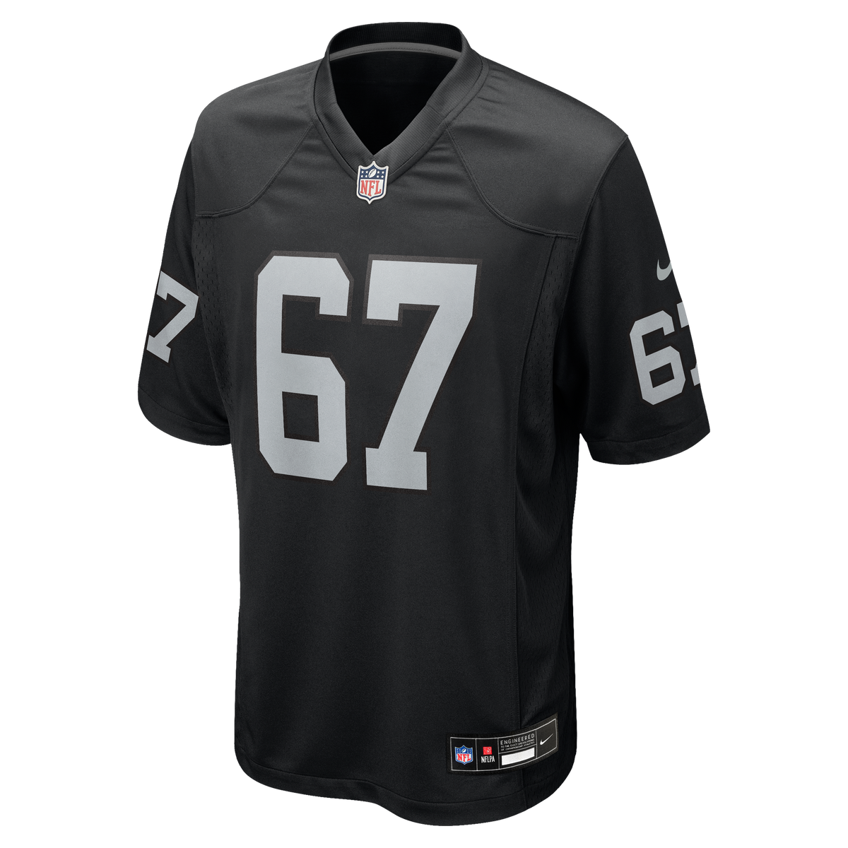 Men's Las Vegas Raiders Will Putnam Black Team Jersey