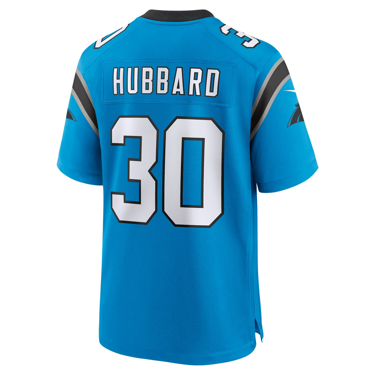 Men's Carolina Panthers Chuba Hubbard Blue Alternate Jersey