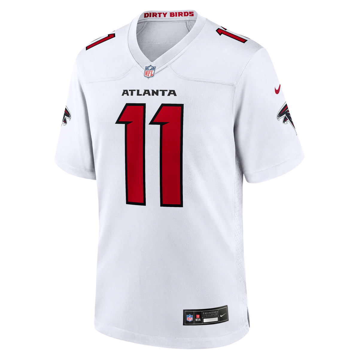 Men's Atlanta Falcons Jalon Walker White Jersey