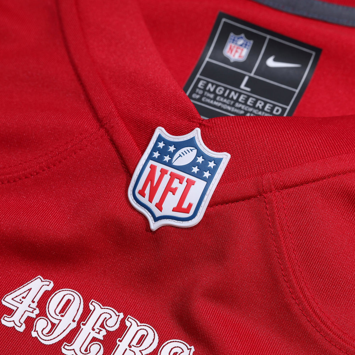 Men's San Francisco 49ers Kyle Juszczyk Scarlet Player Jersey