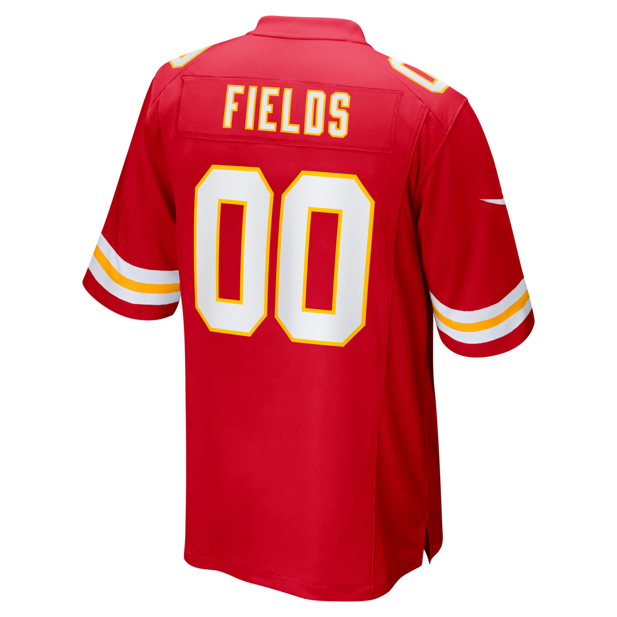 Men's Kansas City Chiefs Justin Fields Red Jersey