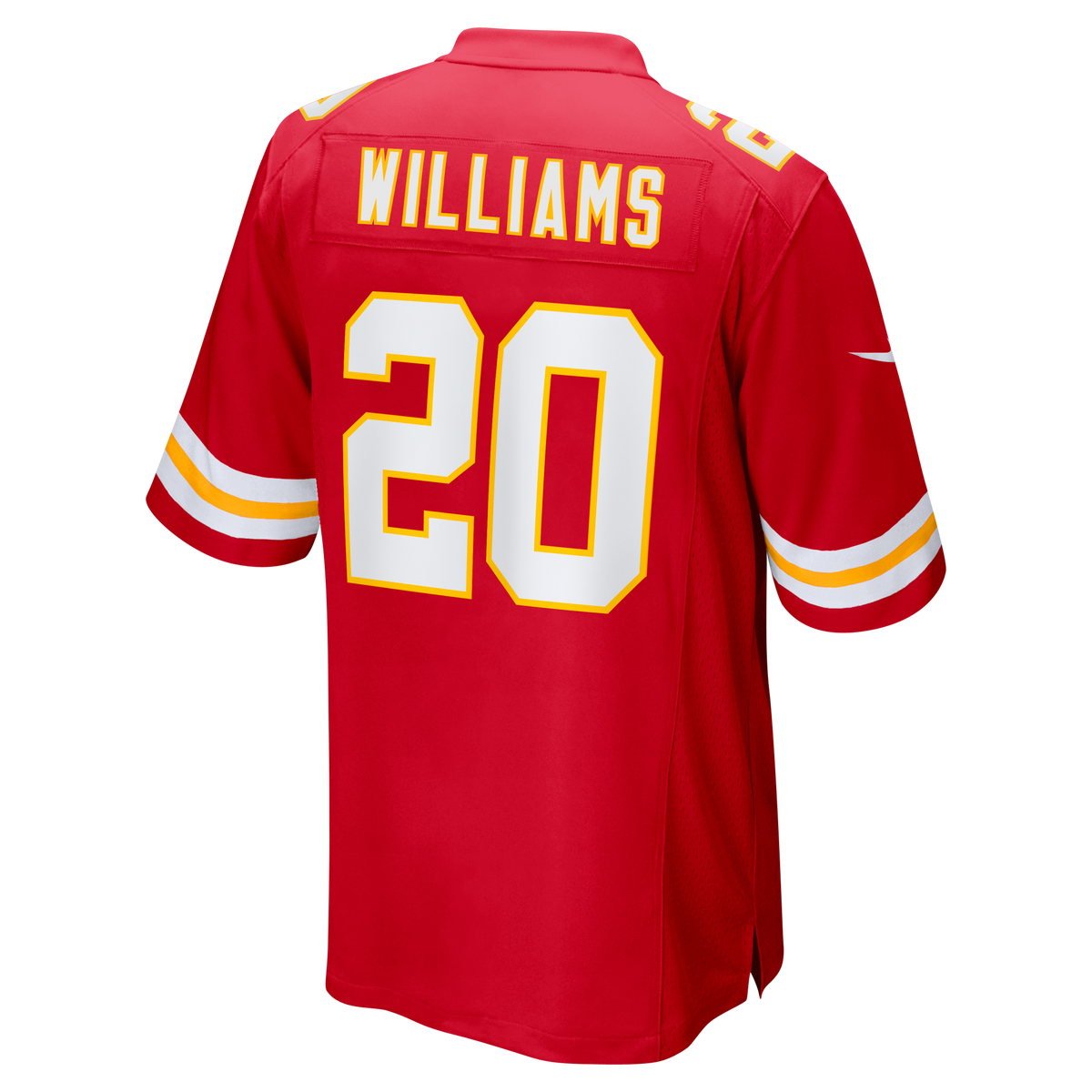 Men's Kansas City Chiefs Nohl Williams Red Team Jersey