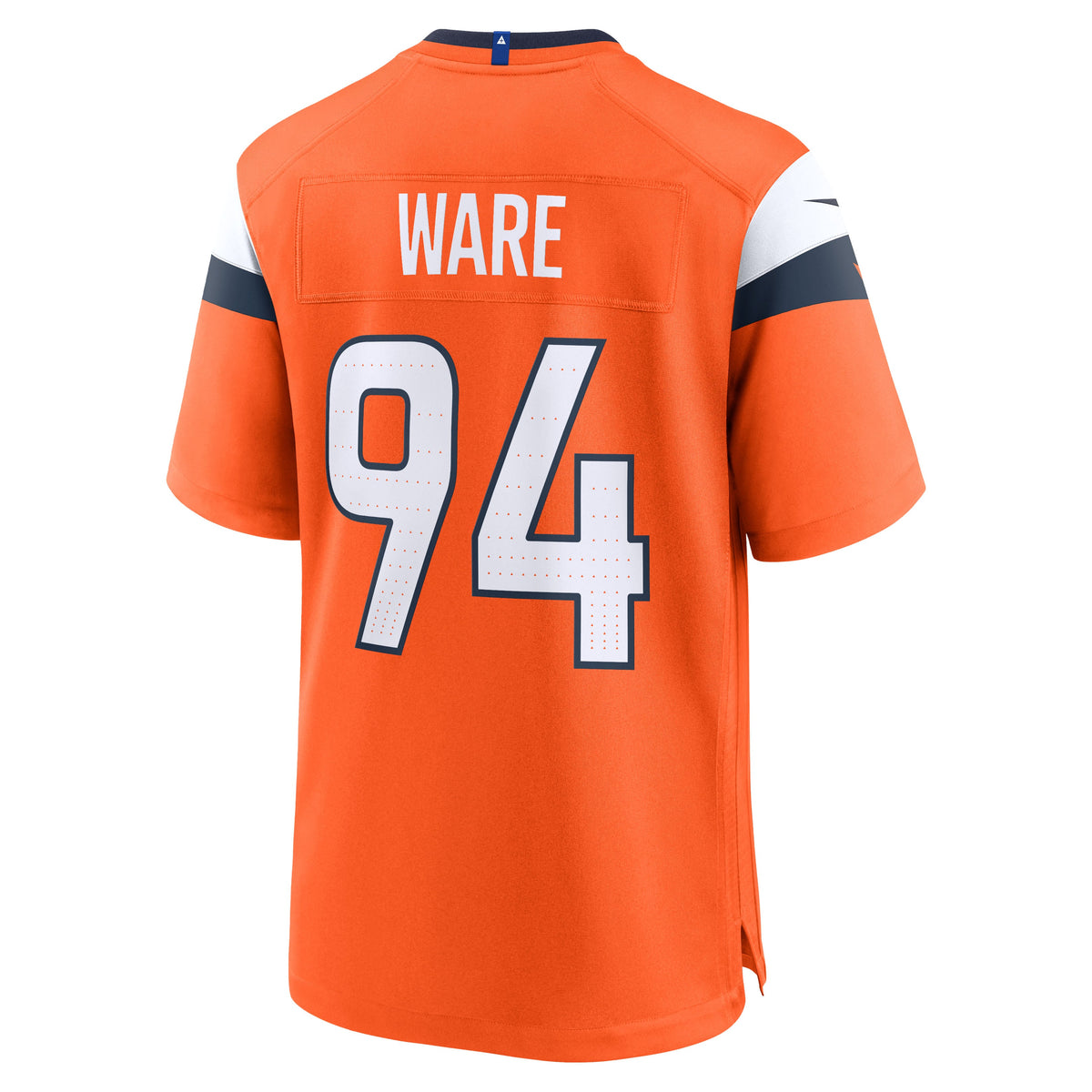 Men's Denver Broncos DeMarcus Ware Orange Team Retired Jersey