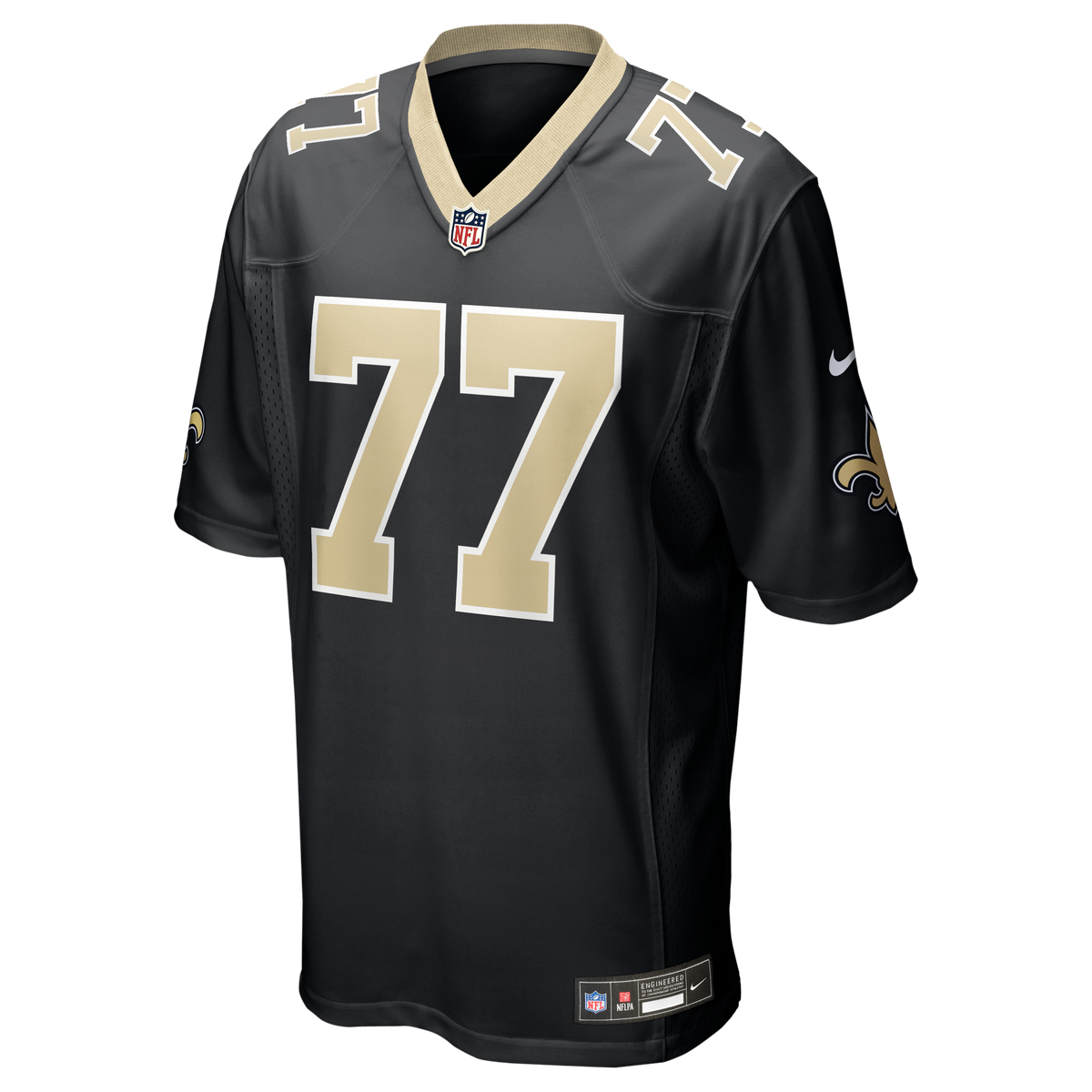 Men's New Orleans Saints Dillon Radunz Black Team Jersey