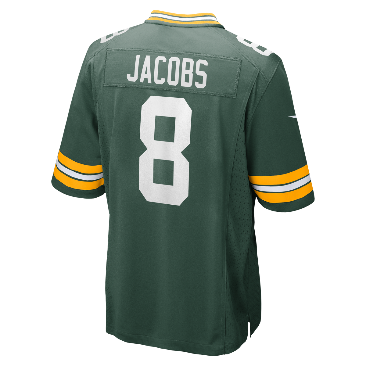 Men's Green Bay Packers Josh Jacobs Green Team Jersey