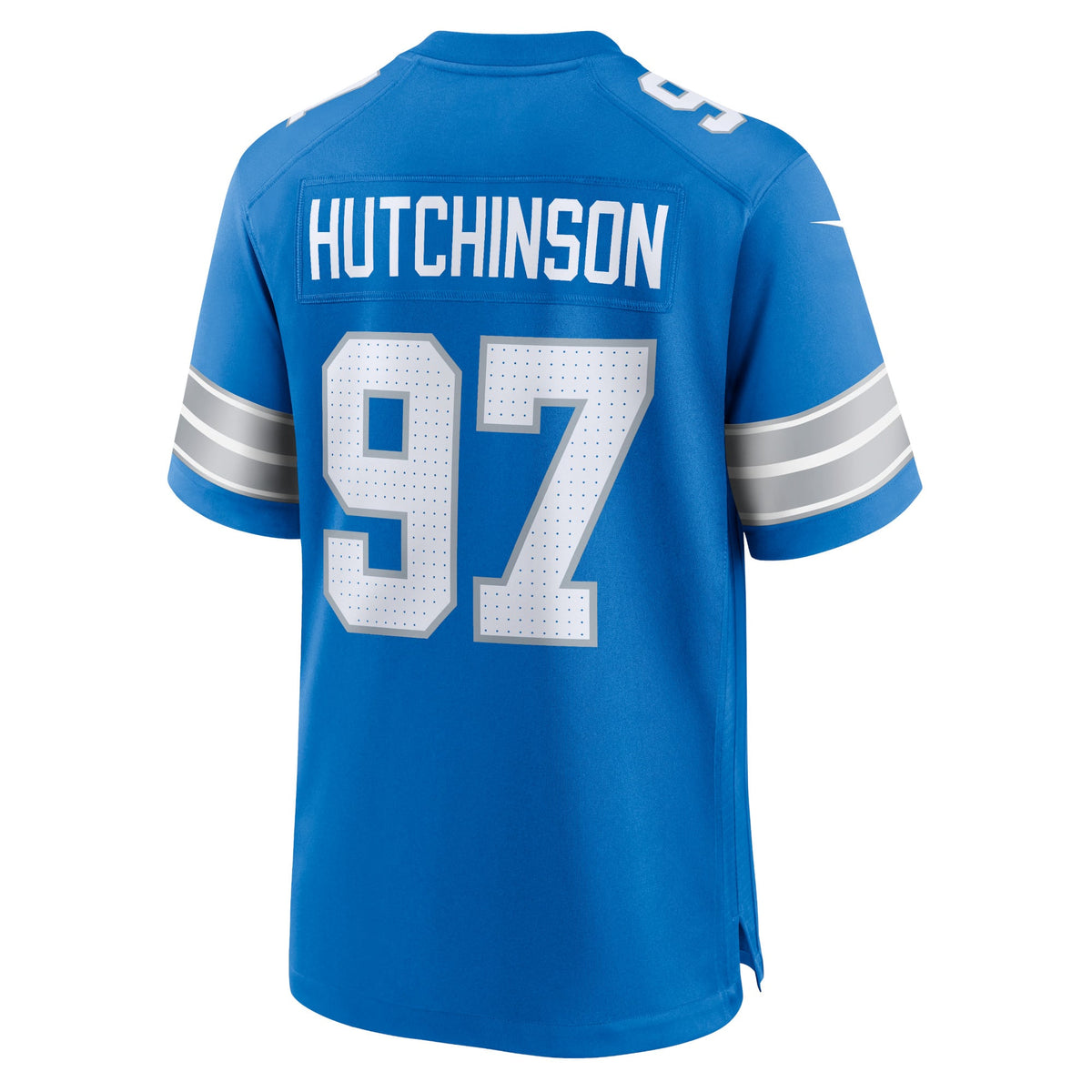 Men's Detroit Lions Aidan Hutchinson Blue Jersey