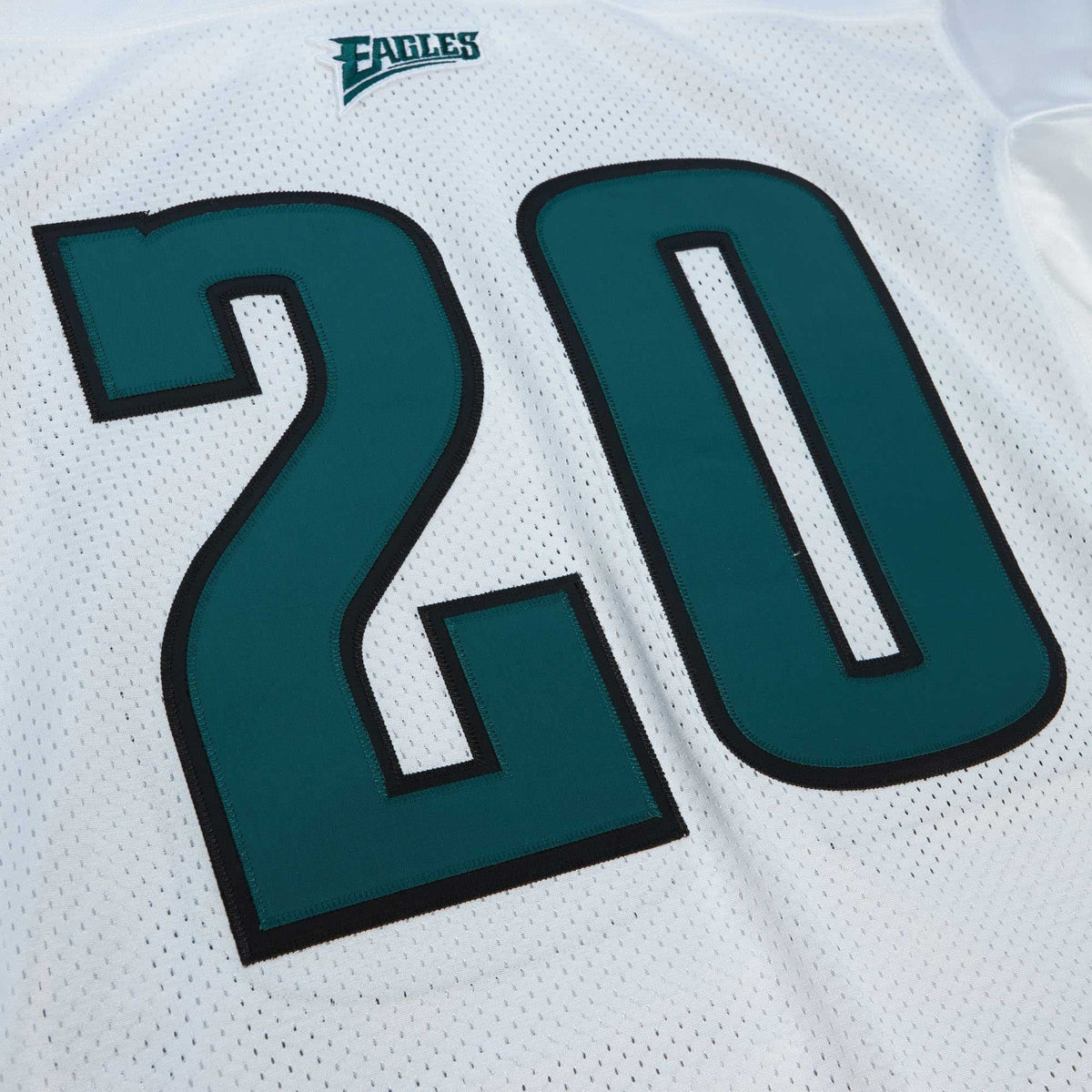 Men's Philadelphia Eagles 1996 Brian Dawkins White Throwback Retired Player Jersey