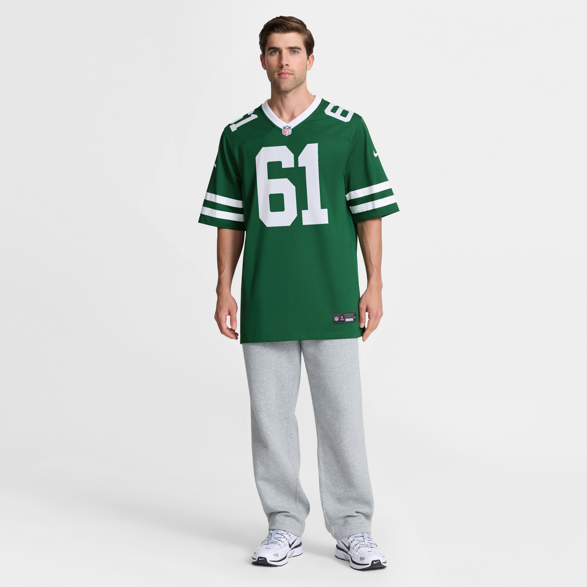 Men's New York Jets Max Mitchell Legacy Green Team Jersey