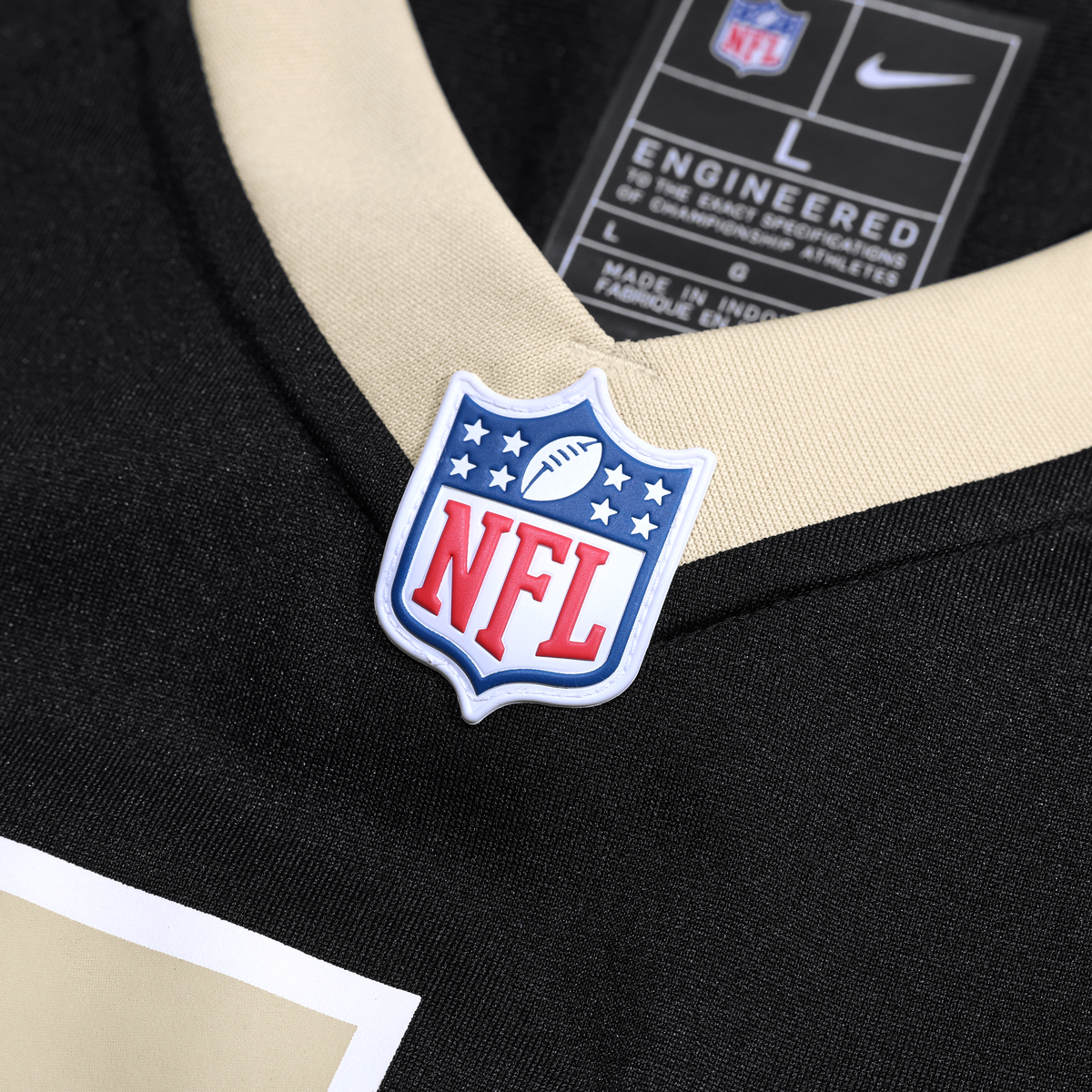 Men's New Orleans Saints Dillon Radunz Black Team Jersey