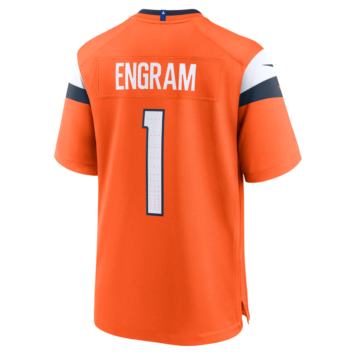 Men's Denver Broncos Evan Engram Orange Team Jersey