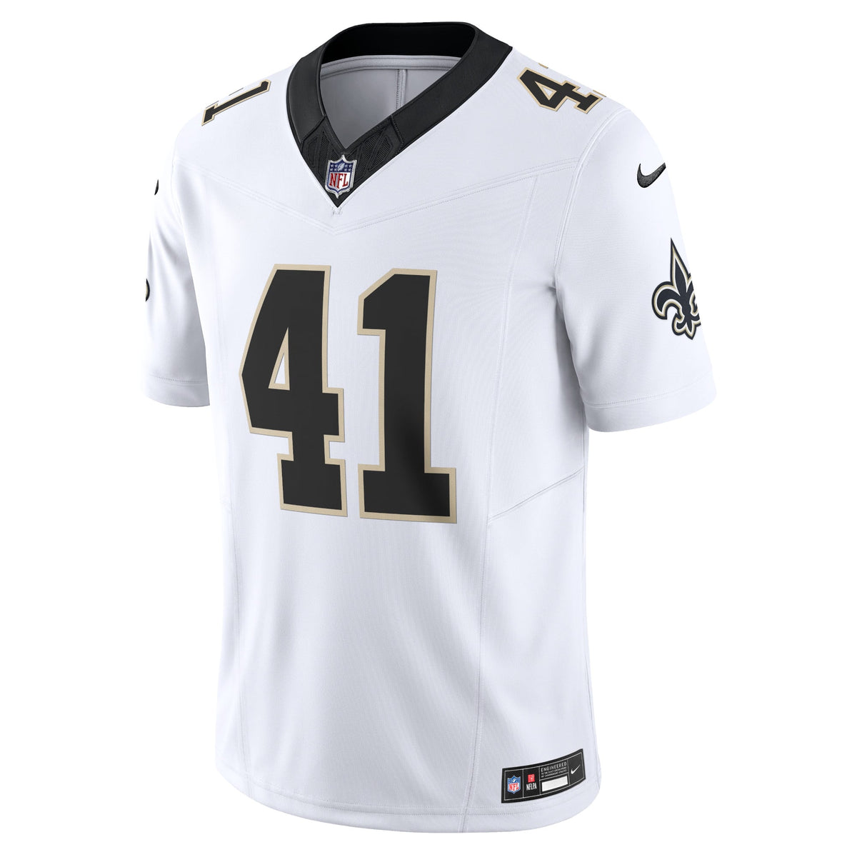 Men's New Orleans Saints Alvin Kamara White Jersey