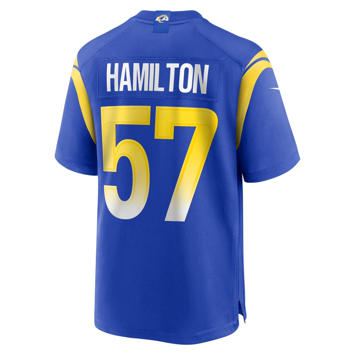 Men's Los Angeles Rams Ty Hamilton Royal Team Jersey