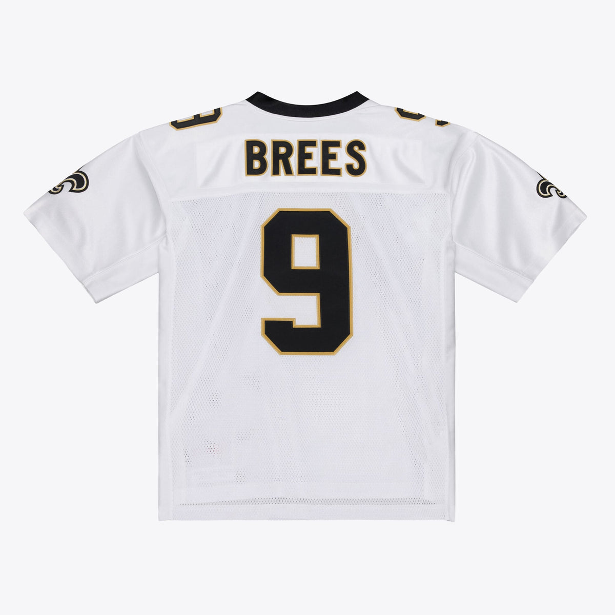 Men's New Orleans Saints Drew Brees White Super Bowl XLIV Jersey