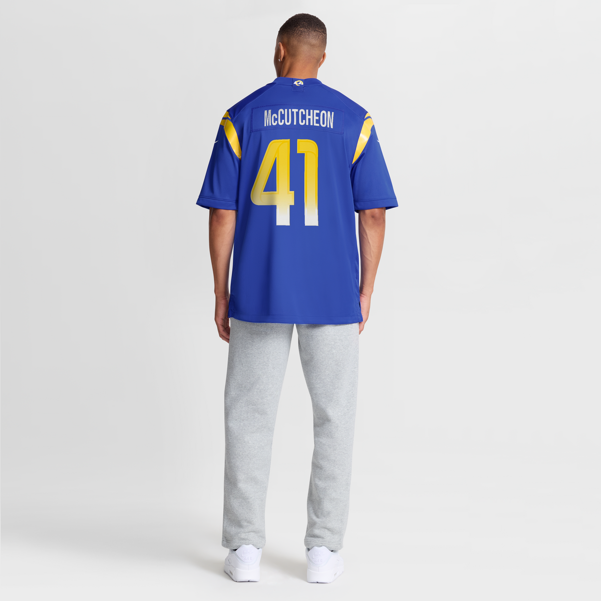 Men's Los Angeles Rams Cameron McCutcheon Royal Jersey