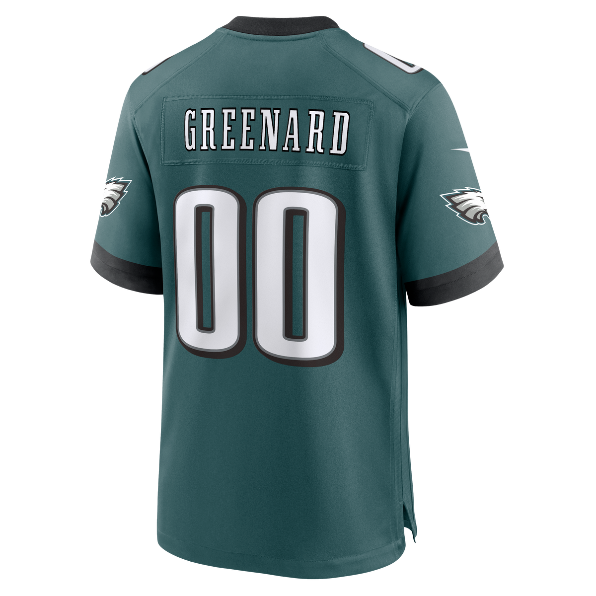 Men's Philadelphia Eagles Jonathan Greenard Midnight Green Jersey