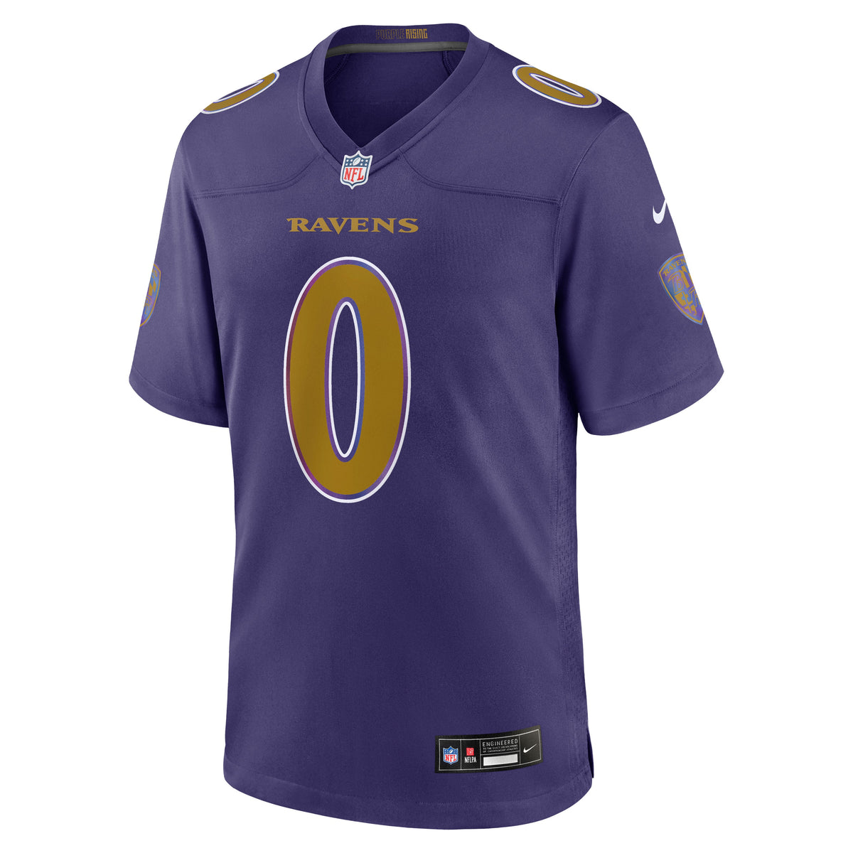 Men's Baltimore Ravens Roquan Smith Black Alternate Jersey