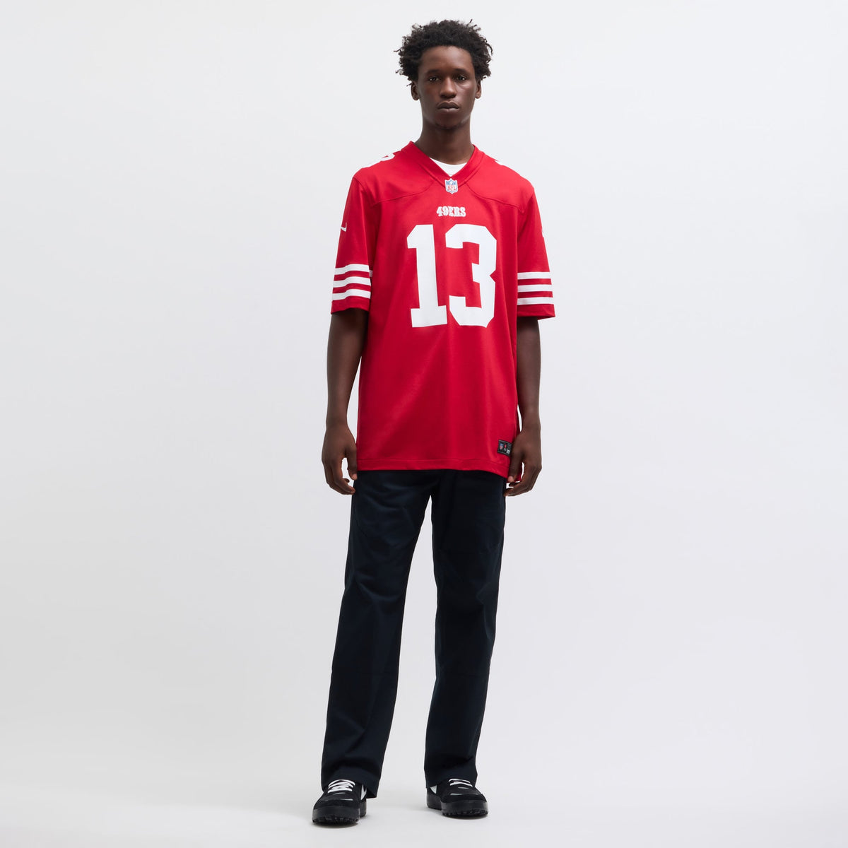 Men's San Francisco 49ers Brock Purdy White Game Player Jersey
