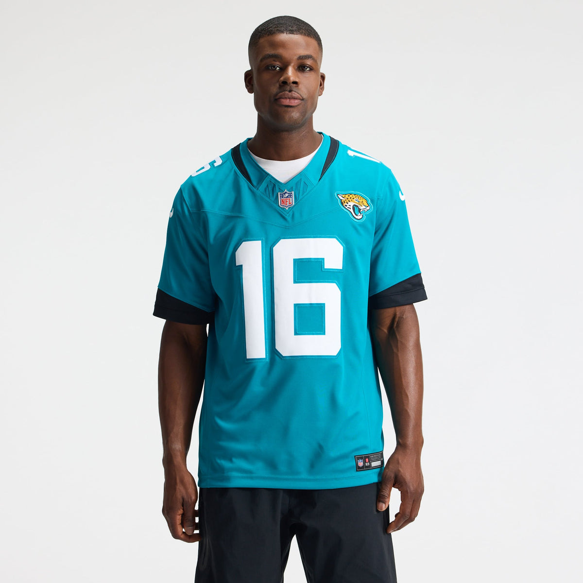Men's Jacksonville Jaguars Trevor Lawrence Teal Team Stitched Jersey