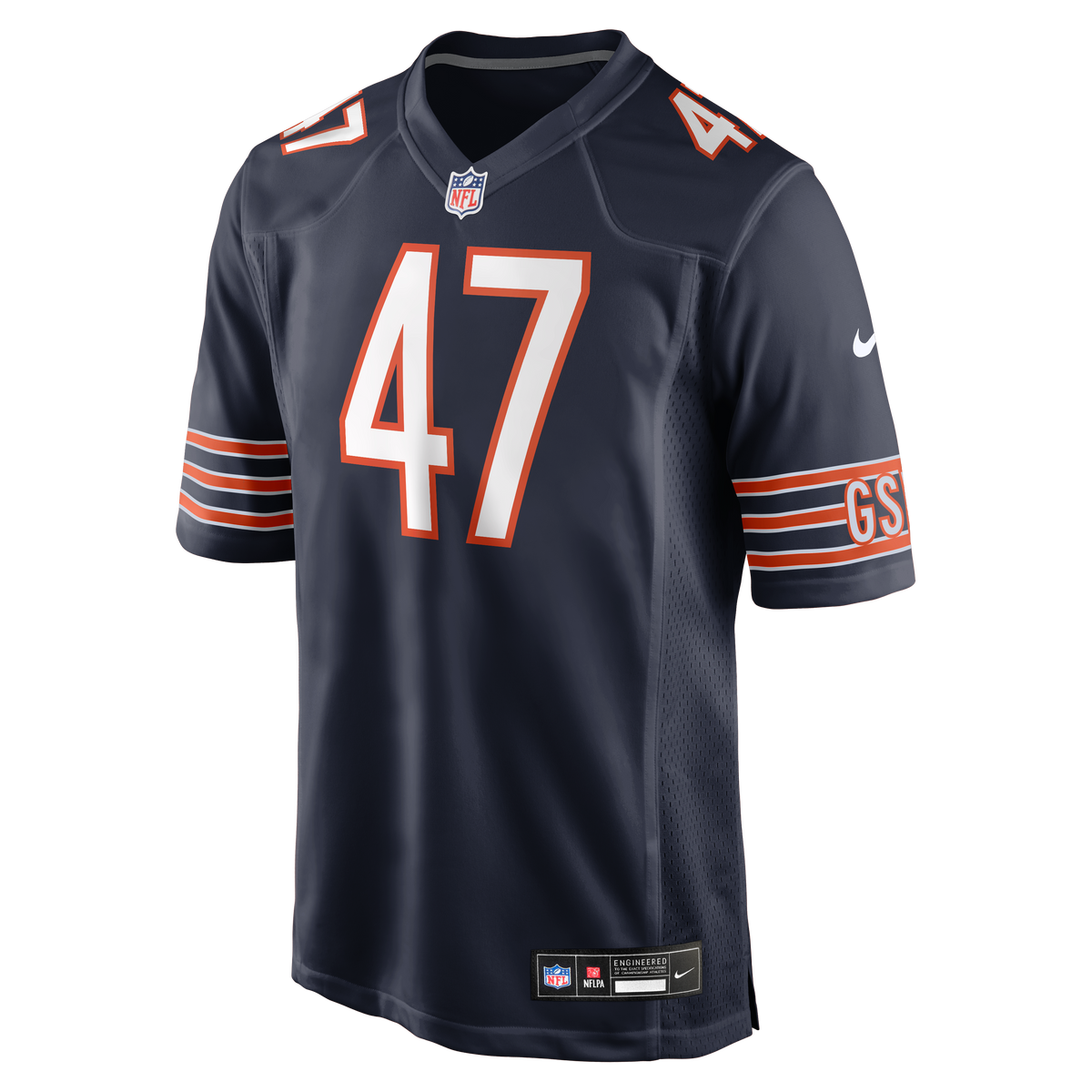 Men's Chicago Bears Ruben Hyppolite II Navy Team Jersey